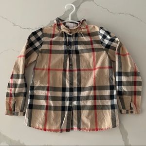 Burberry unisex shirt 7 years